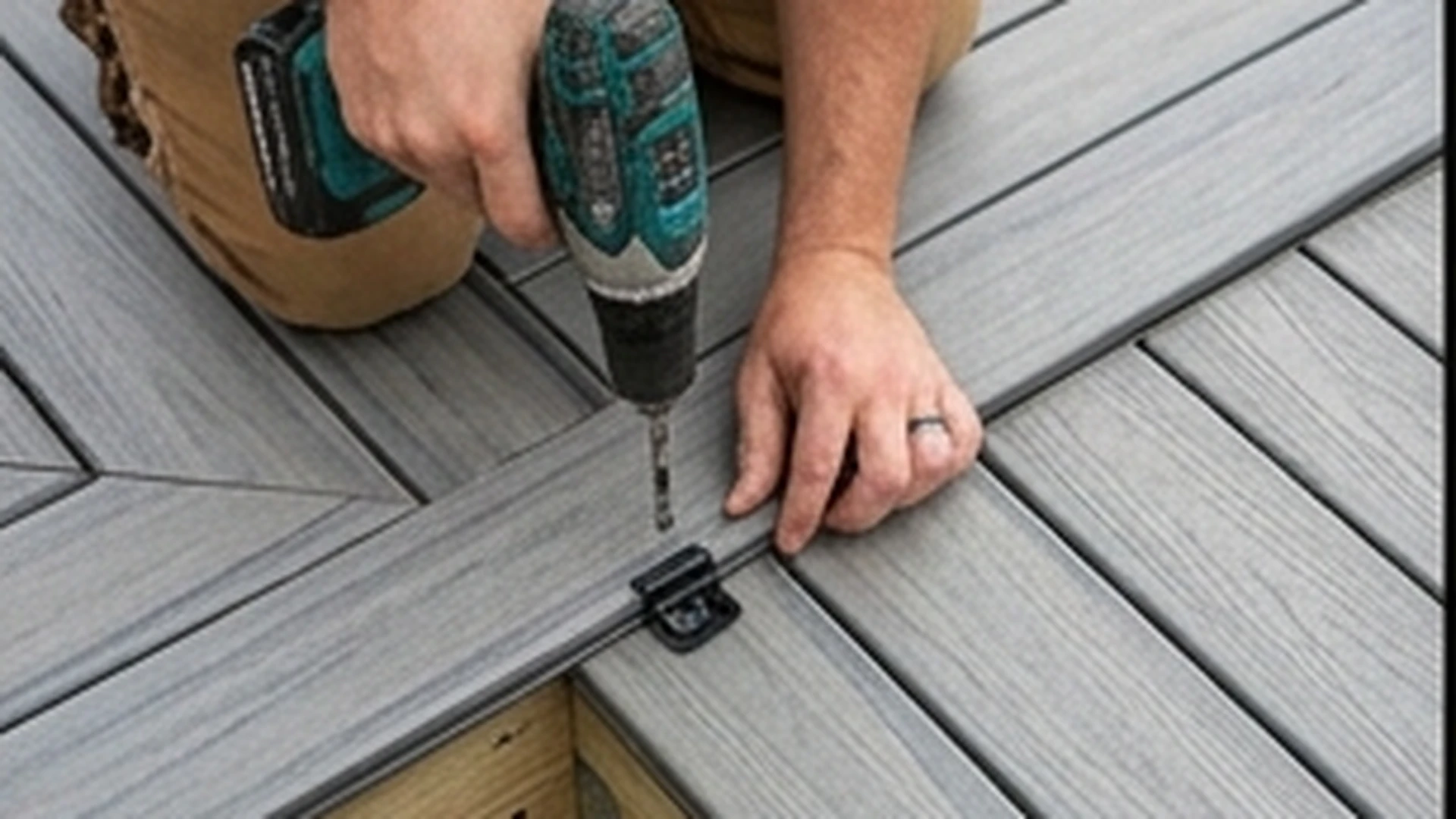 Deck stair construction